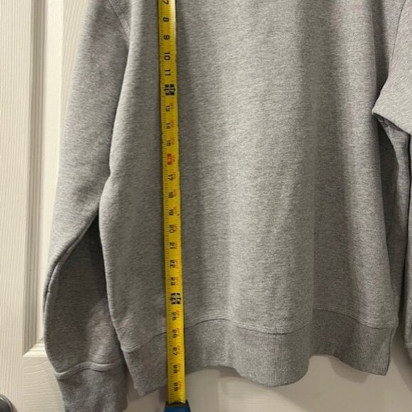 Unisex Size Large Champion Vintage 90s Gray Sweatshirt - Picture 6 of 8